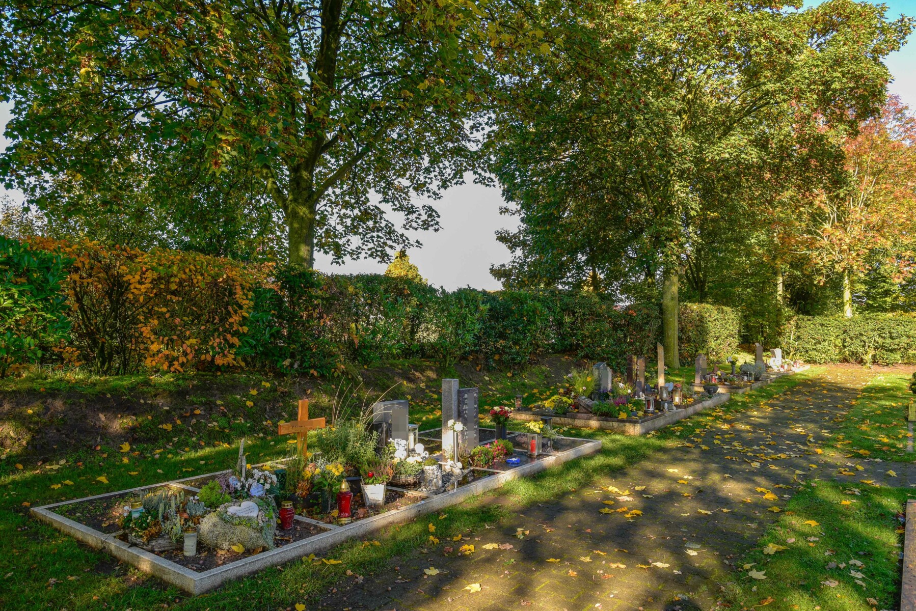 Urnenwahlgrabstätte (1x1 Meter)