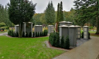 Einweihung Urnenstelen Neuer Friedhof